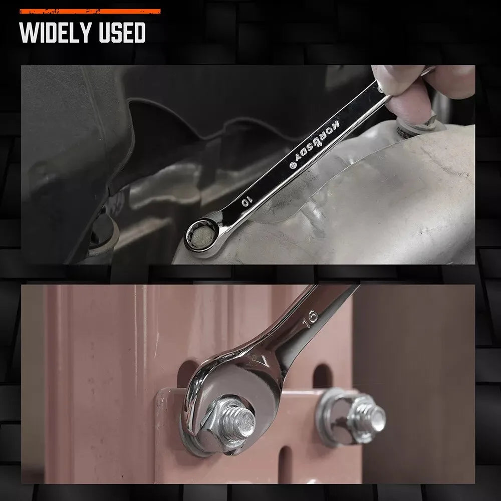 12 Piece Metric Combination Wrench Set – 8mm–19mm by Snagg A Wrench Set