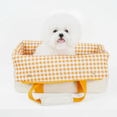 Portable Dog & Cat Carrier, Breathable Travel Tote with Foldable Nest by Snagg A Pet Handbag