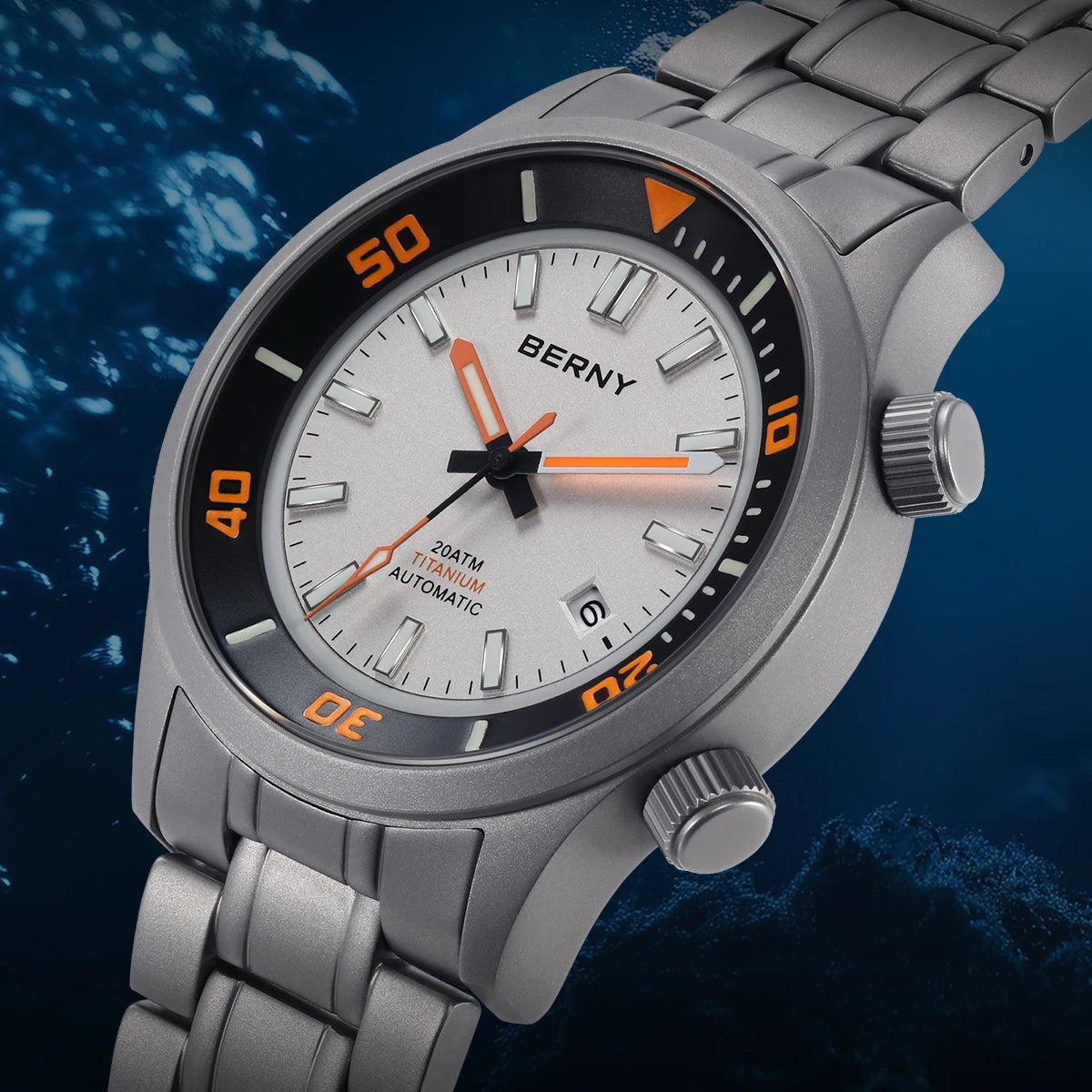 Full Titanium Diver Watch by Snagg A Watch