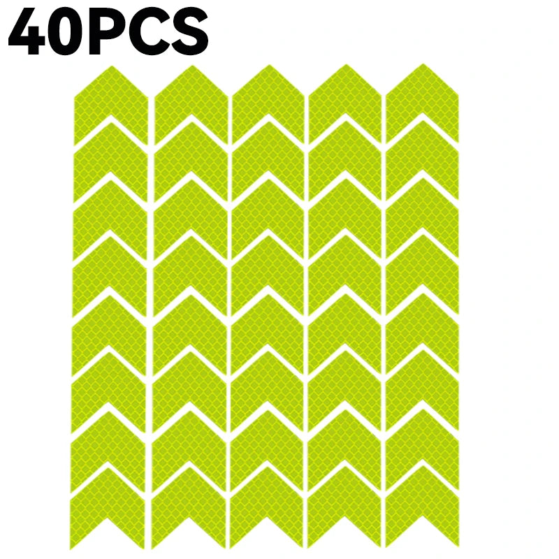 80-10PCS Safety Reflective Stickers Strip by Snagg A Reflective Stickers