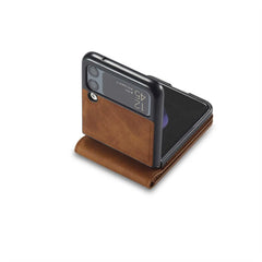 Ultra Thin Flip Leather Wallet Case – for Samsung Galaxy Z Flip Series