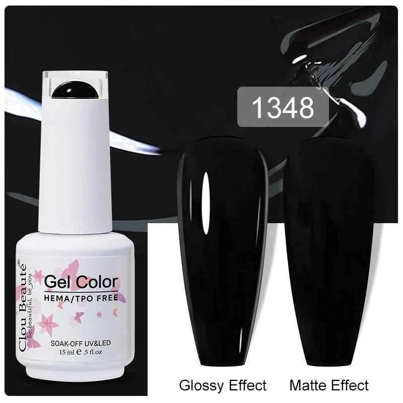 Professional 15ml HEMA & TPO Free Gel Polish – High-Performance Red & Multi Tone Semi Permanent Varnish