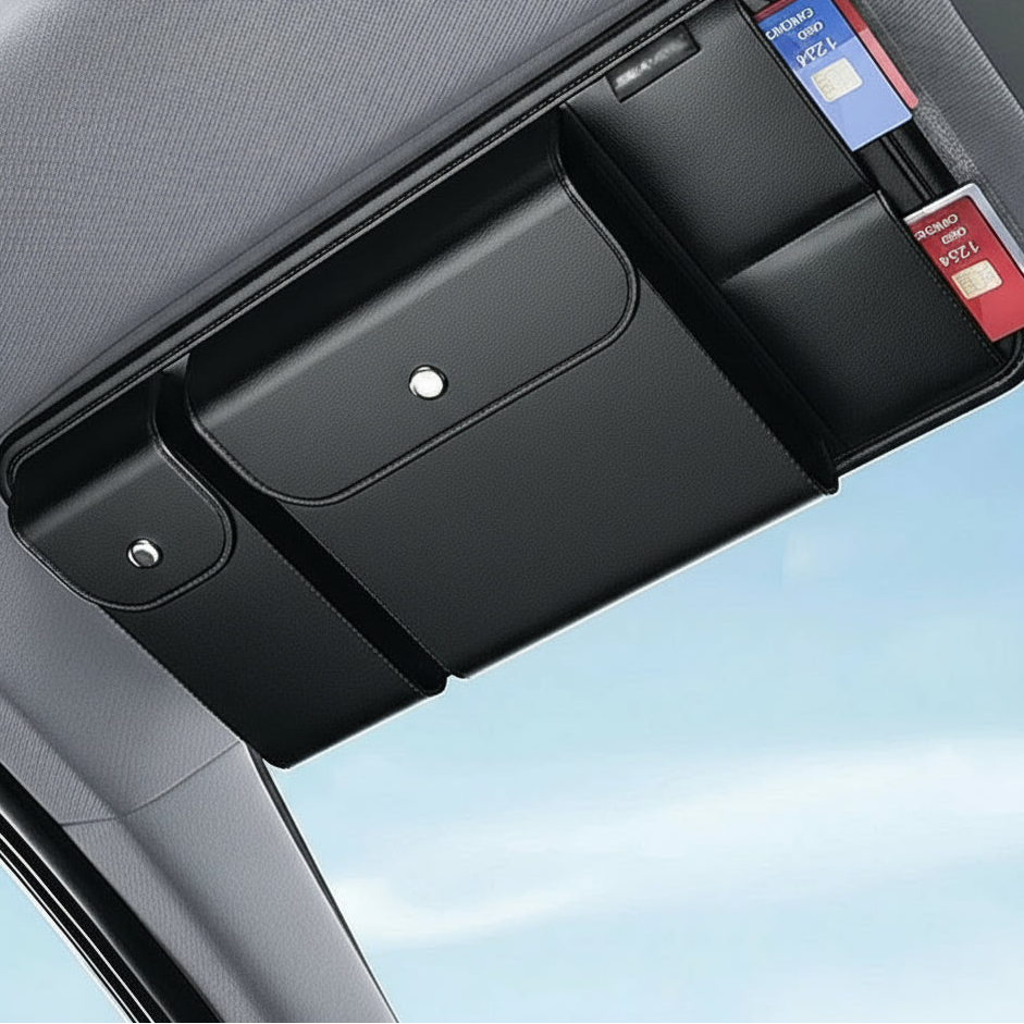 Car Sun Visor Storage Bag by Snagg A Sun Glasses Holder