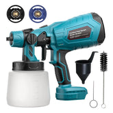 1000ML Cordless Paint Sprayer – Compatible with Makita 18V Batteries (BL1830 BL1840 BL1850 BL1860)