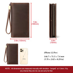Men’s Long Clutch Wallet by Snagg It Wallet