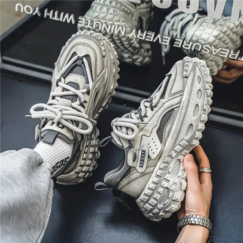 Men’s Summer Thick-Soled Sneakers by Snagg A Shoes
