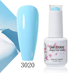 Professional 15ml HEMA & TPO-Free Gel Polish – High-Performance Semi-Permanent Varnish for Sensitive Skin