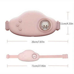 Waist Heating Massager Belt – Abdominal Warm Therapy for Menstrual Pain & Fatigue Relief