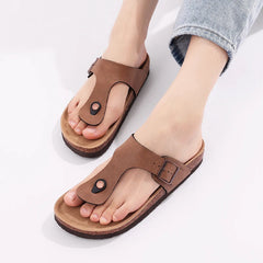 Women’s Cork Flip Flops by Snagg A Slipper