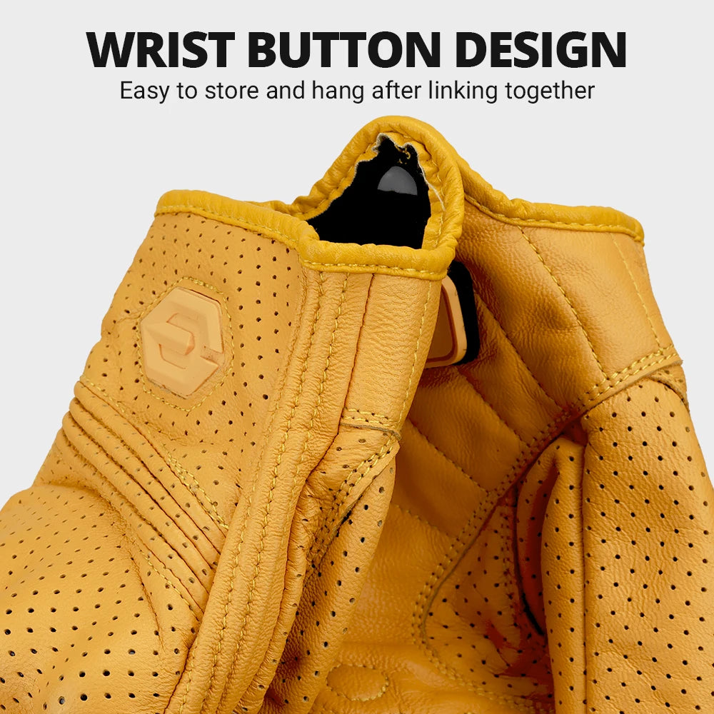 Vintage Leather Motorcycle Gloves by Snagg A Motorcycle Gloves