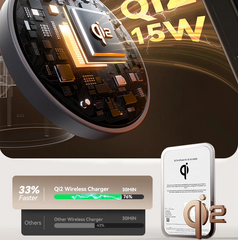 Qi2 Magnetic Charging Station for Apple