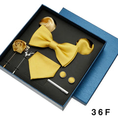 Luxury Silk Tie Set for Men - 36F - Others In Fashion