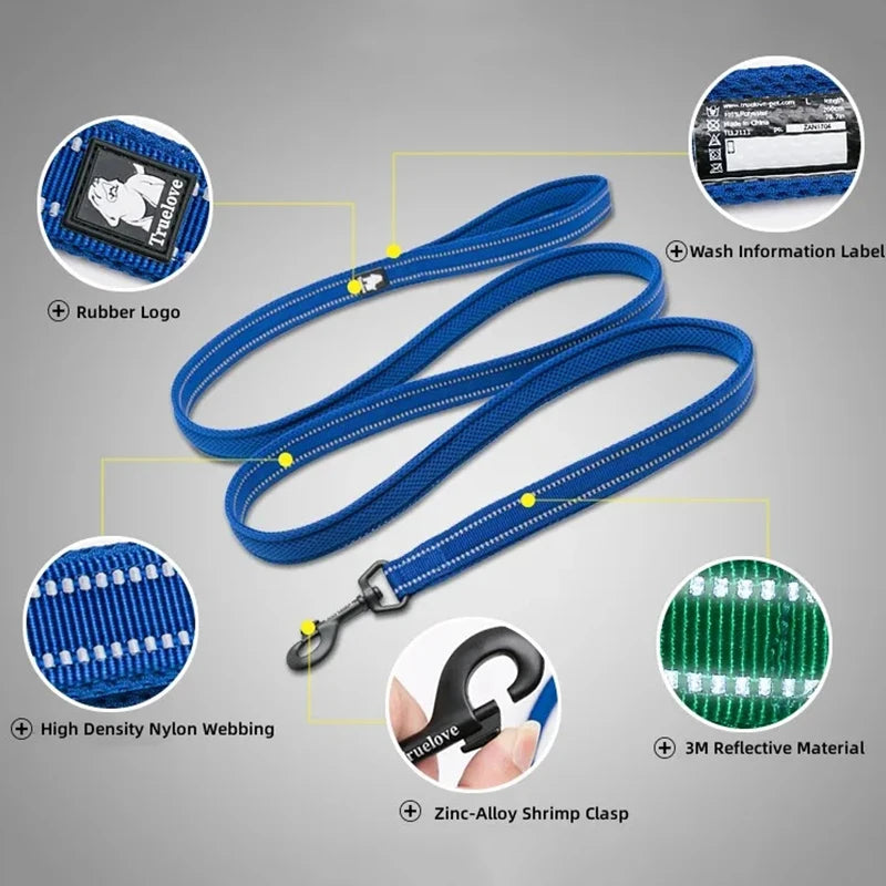 No-Pull Reflective Dog Harness & Leash Set by Snagg A Harness