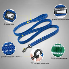No-Pull Reflective Dog Harness & Leash Set by Snagg A Harness