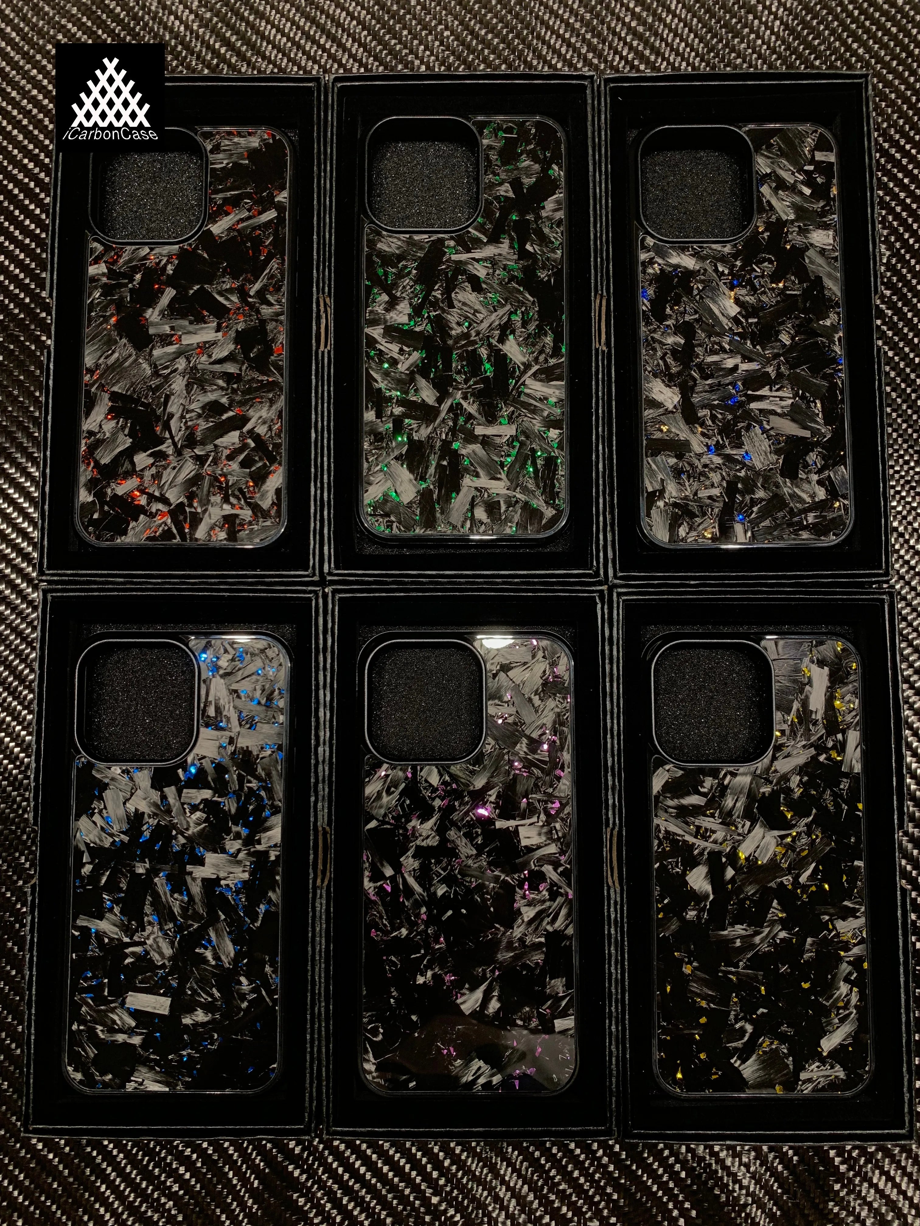 Magnetic Real Forged Carbon Case for iPhone 17 Series by Snagg A Phone Case
