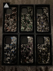 Magnetic Real Forged Carbon Case for iPhone 17 Series by Snagg A Phone Case