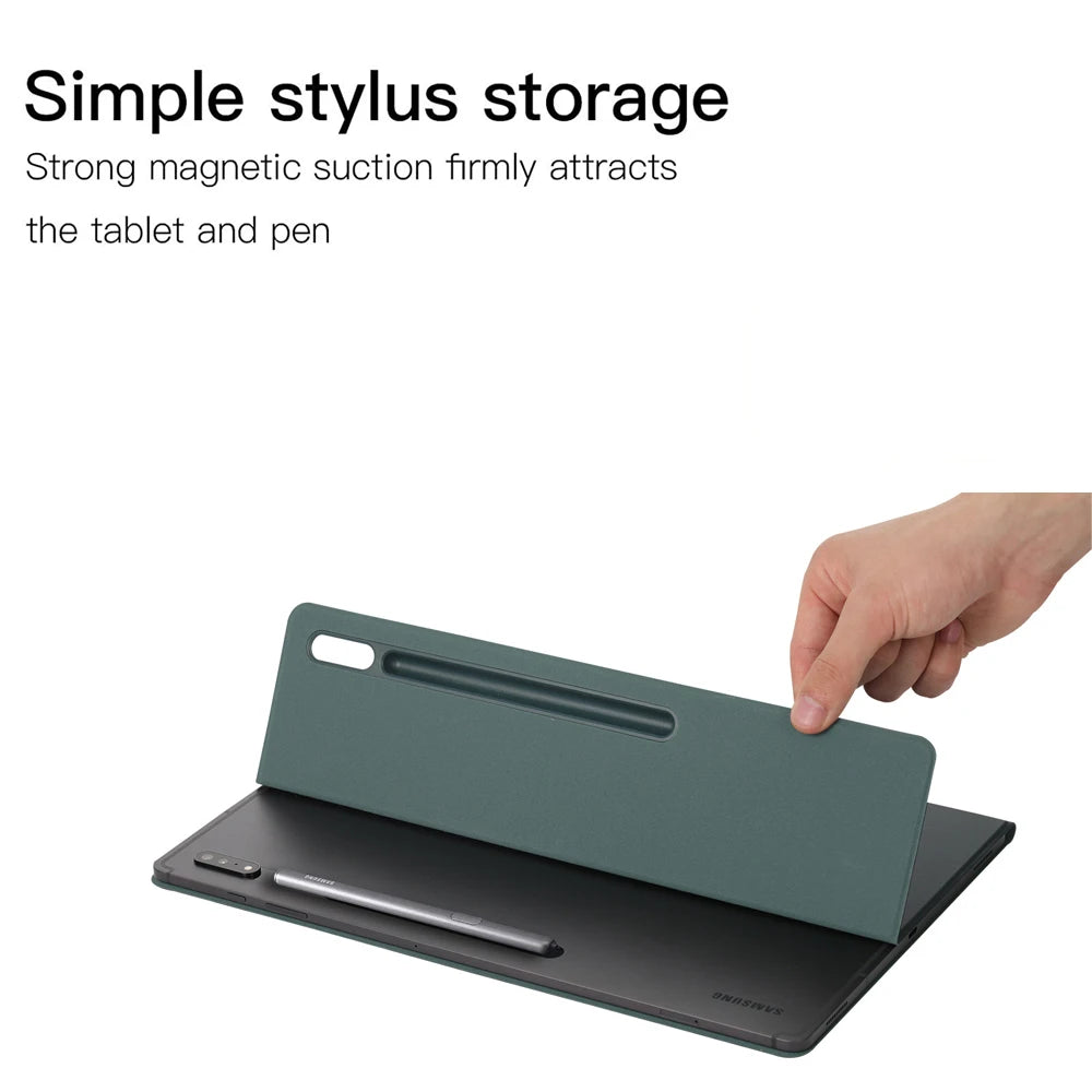 Magneti Case For Samsung Galaxy Tab S10 / S9 FE With Pencil Holder by Snagg A Tab Case