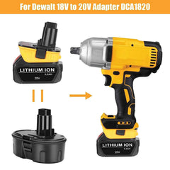 DCA1820 battery adapter for DeWalt 20V batteries to 18V tools – image 5