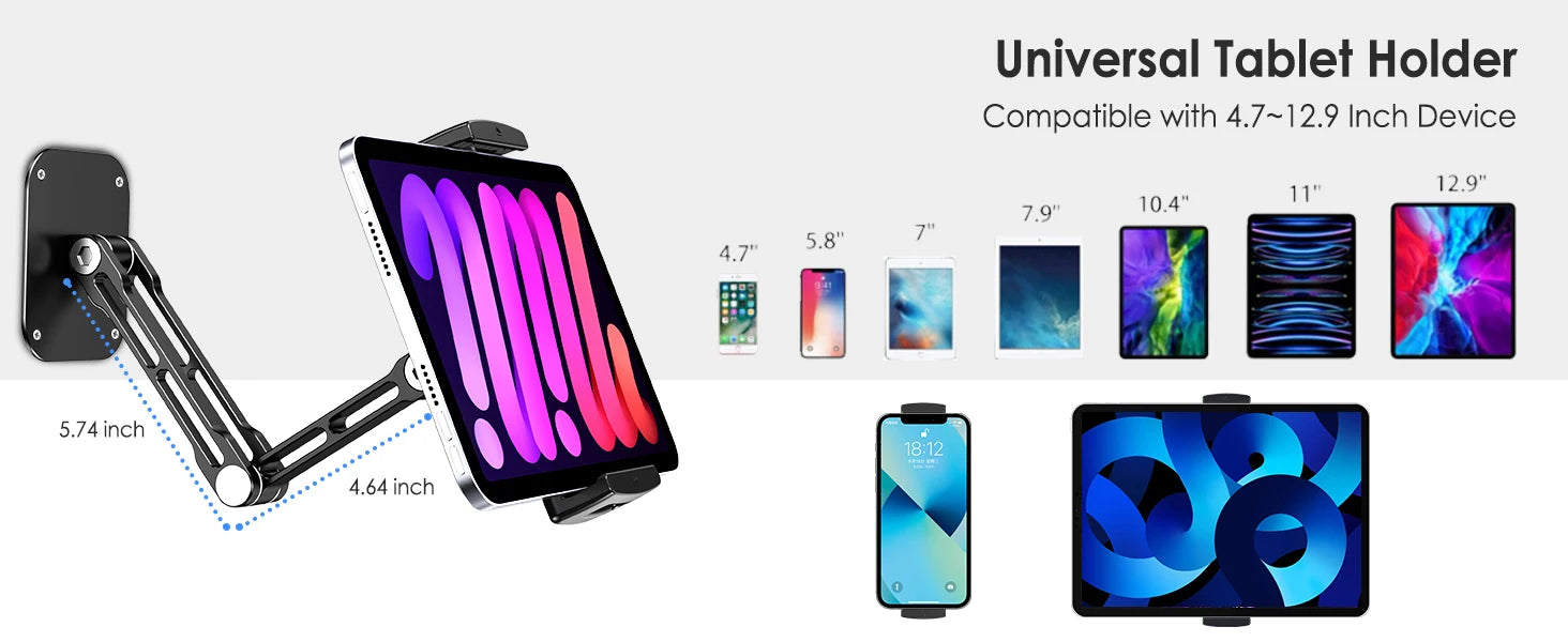 Tablet Wall Mount Holder by Snagg A Tablet Holder