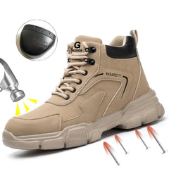 Men’s Steel Toe Safety Work Boots by Snagg A Shoes