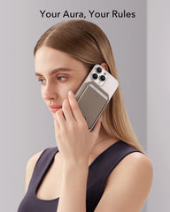 MagSafe Compatible Vegan Leather Wallet with Adjustable Stand by Snagg A MagSafe Wallet