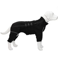 Waterproof 4-Leg Dog Raincoat Jumpsuit by Snagg A Raincoat