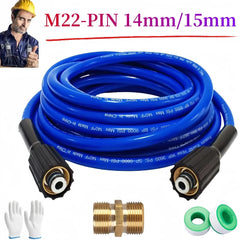 High Pressure Washer Extension Hose by Snagg A Garden Hose