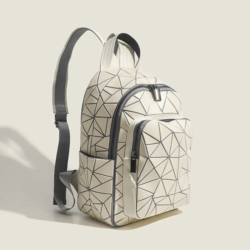 Geometric Holographic Backpack by Snagg A Backpack