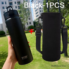 600ml/750ml High Performance Thermal Flask | Integrated Straw & All-Day Insulation