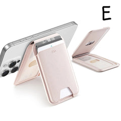 MagSafe Compatible Vegan Leather Wallet with Adjustable Stand by Snagg A MagSafe Wallet