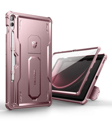 Heavy Shockproof Full Body Protective Cover WithBuilt in Screen Protector For Samsung Galaxy Tab S9 FE by Snagg A Tab Case