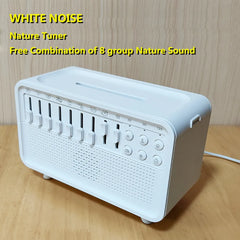 Bluetooth White Noise Machine with Aroma Diffuser, Humidifier & Night Light by Snagg A Diffuser