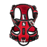 Red Tactical Dog Collar & Leash Set by Snagg A Harness