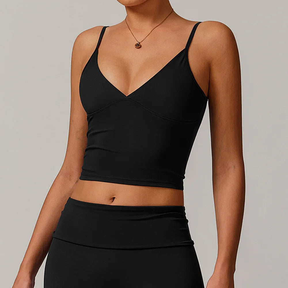 Women's High Impact Sports Bra | Shockproof Push-Up Yoga Gym Running Fitness Bra Quick-Dry