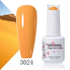 Professional 15ml HEMA & TPO-Free Gel Polish – High-Performance Semi-Permanent Varnish for Sensitive Skin