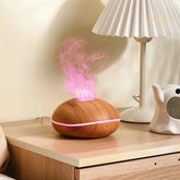 Small Aroma Humidifier flame Equipped with colorful lighting function