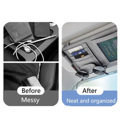 Car Sun Visor Organizer by Snagg A Sun Glasses Holder