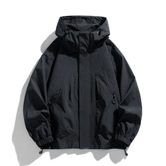 Oversized Men’s Hooded Windbreaker by Snagg A Jacket