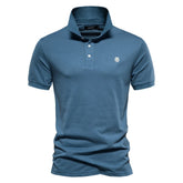 100% Cotton Embroidery Polo | Essential Summer Social Casual