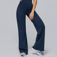 Women's Straight Leg Naked-Feel Wide Leg Yoga Pants | Gym Fitness Pilates Workout Leggings