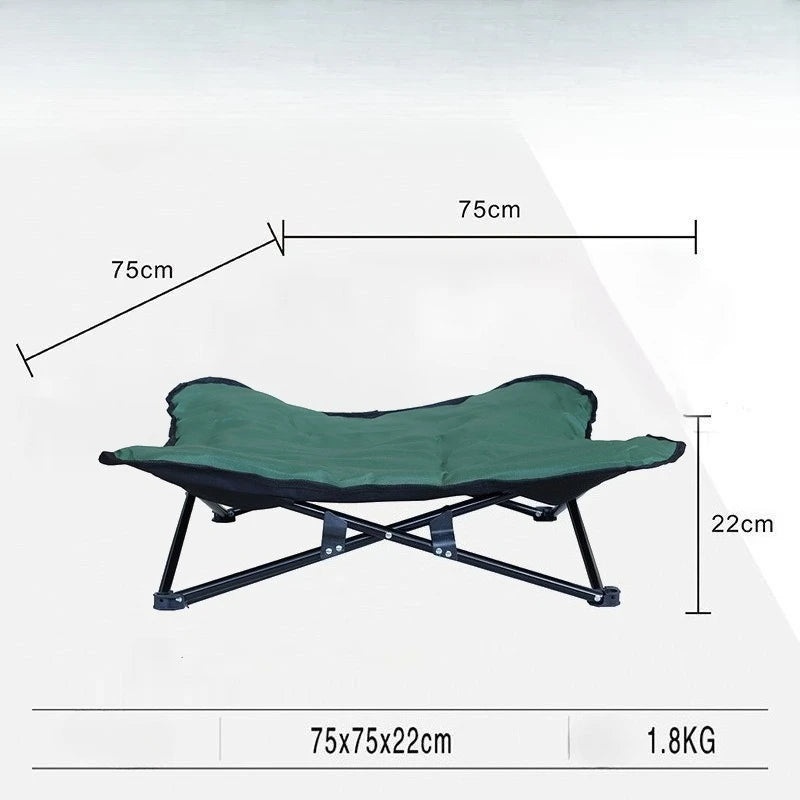 Outdoor Camping Foldable Pet Bed by Snagg A Pet Lounge