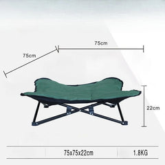 Outdoor Camping Foldable Pet Bed by Snagg A Pet Lounge