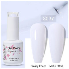 Professional 15ml HEMA & TPO Free Gel Polish – High-Performance Red & Multi Tone Semi Permanent Varnish