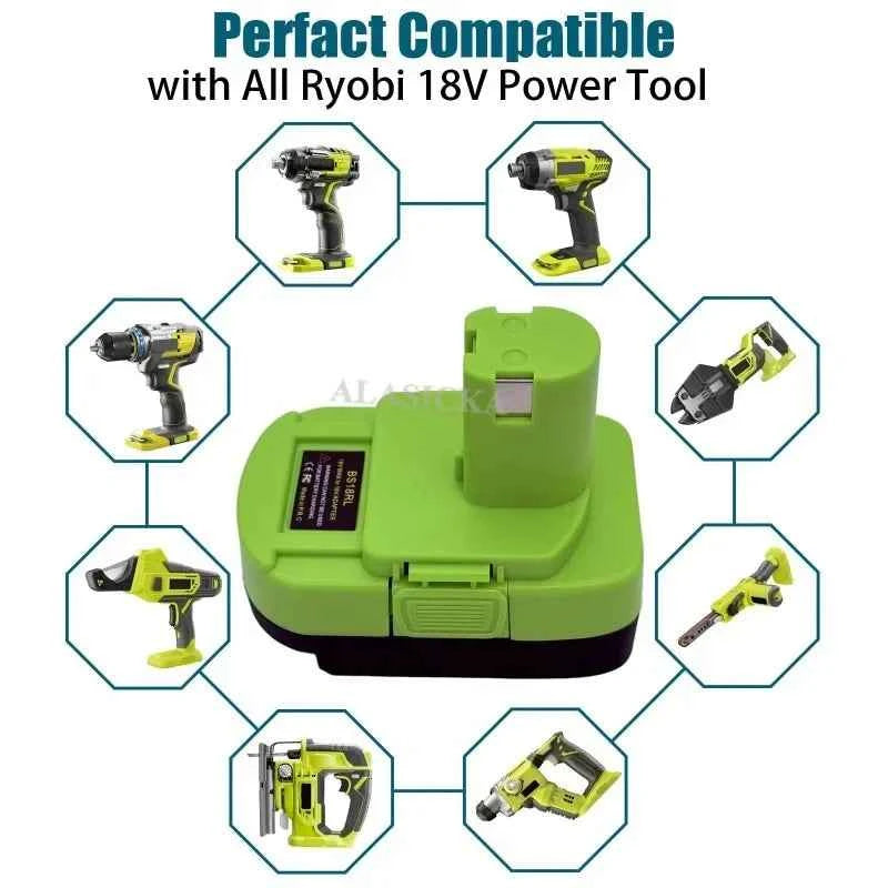 BS18RL battery adapter for Bosch 18V batteries to Ryobi tools – image 5