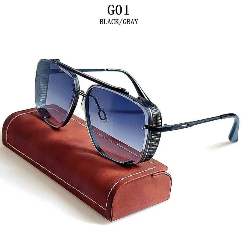 Vintage Steampunk Oversized Sunglasses by Snagg A Shades
