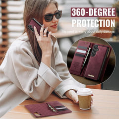 Magnetic Leather Wireless Charging Wallet Case – Samsung Galaxy S23 Series