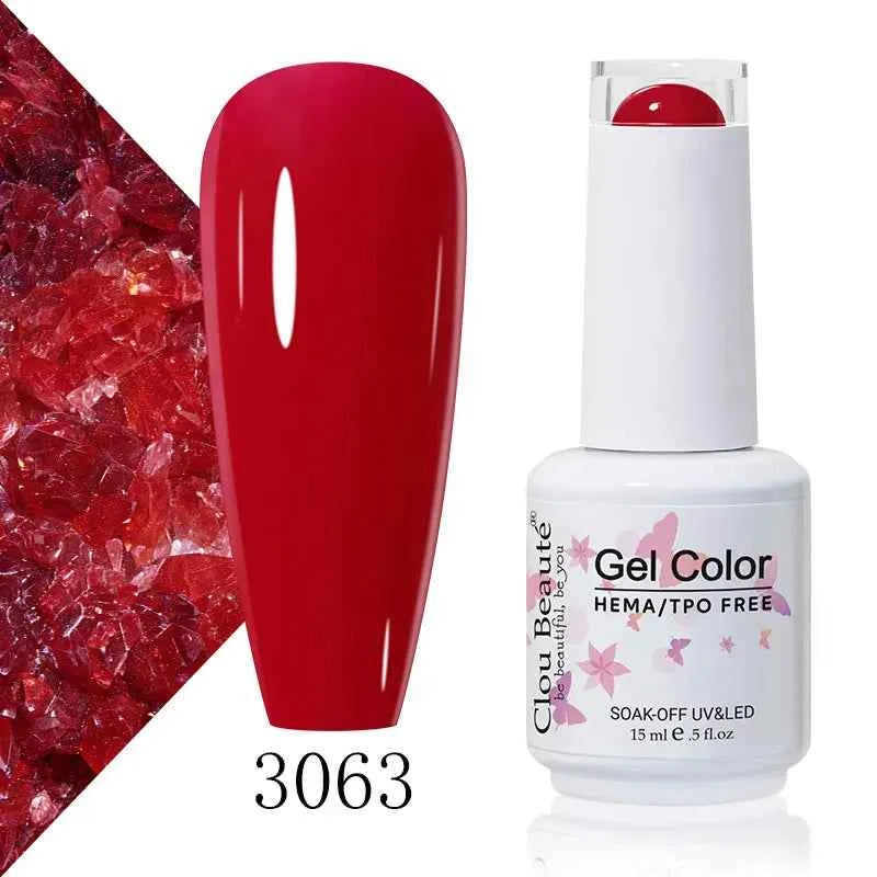 Professional 15ml HEMA & TPO-Free Gel Polish – High-Performance Semi-Permanent Varnish for Sensitive Skin