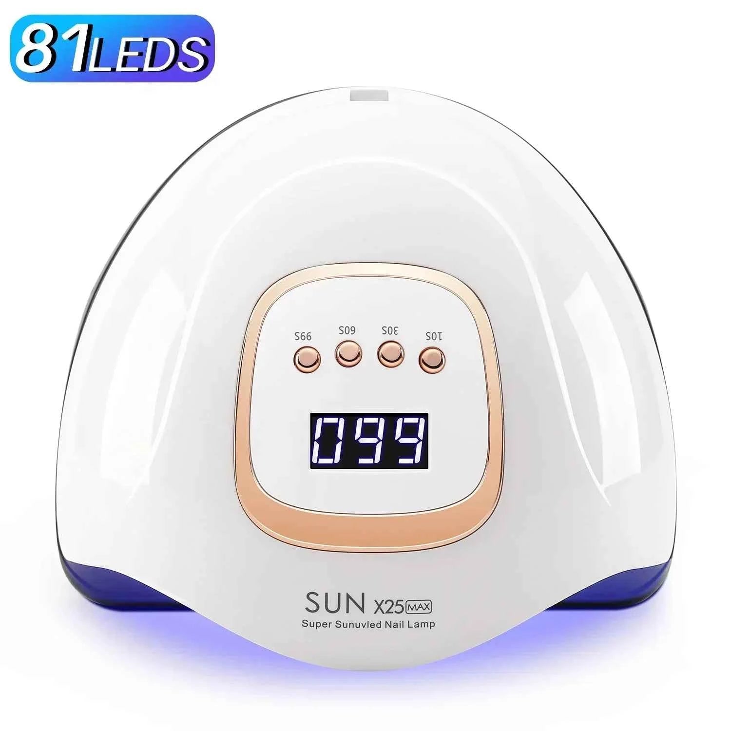 380W High Performance Professional UV/LED Nail Station – 84 LED Smart Curing System