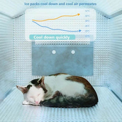 All-Season Cooling & Warming Cat House - SnaggIt