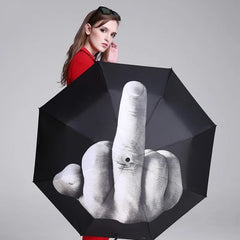 Rain Middle Finger Umbrella by Snagg An Umbrella